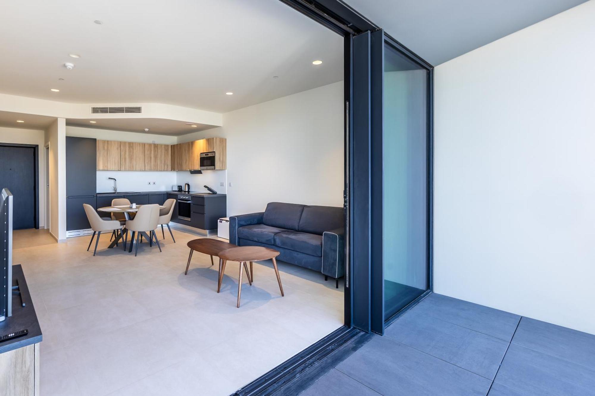 Appartement 18th Floor Luxury With Common Pool In The Prestigious Mercury Towers By Renowned Zaha Hadid Architects San Ġiljan
